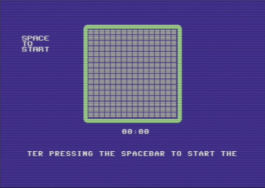 C64 game Minesweeper (PD)