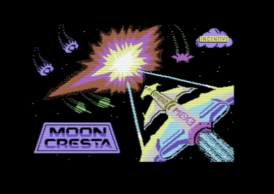 C64 game Moon Cresta