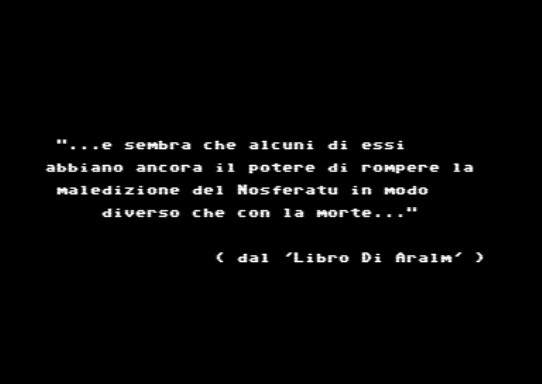 C64 game Nosferatu