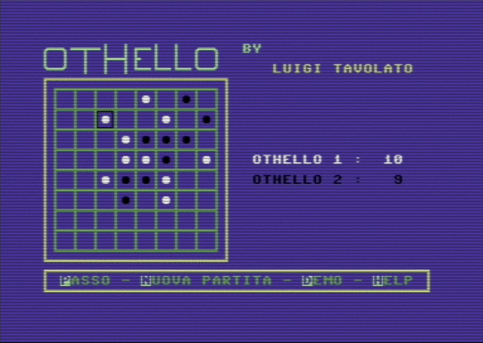 C64 game Othello