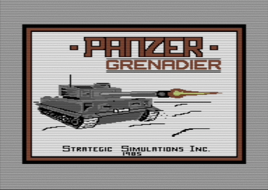 C64 game Panzer Grenadier v1.1
