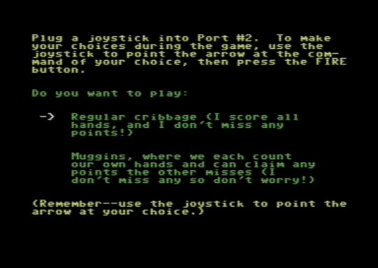 C64 game Peg-Out