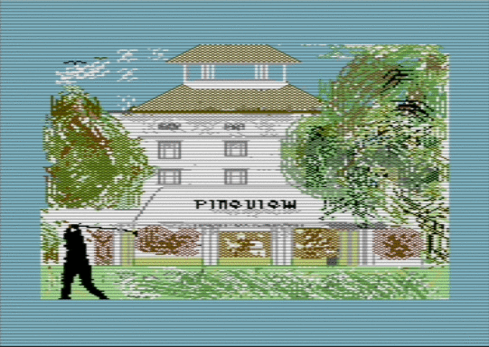 C64 game Play Golf Pineview Course