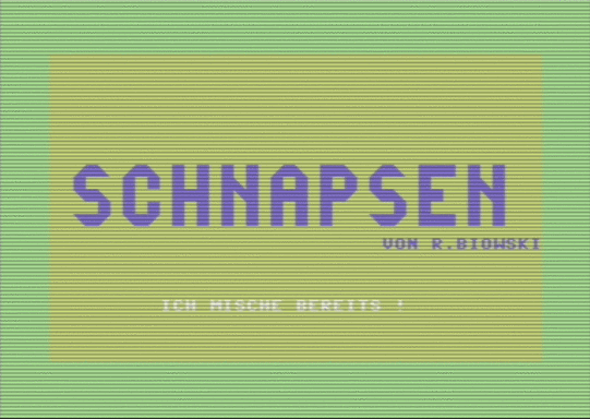 C64 game Schnapsen