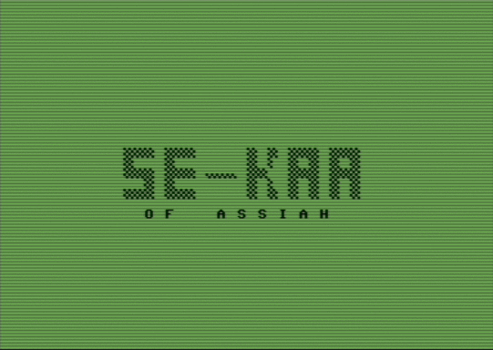 C64 game Se-Kaa von Assiah