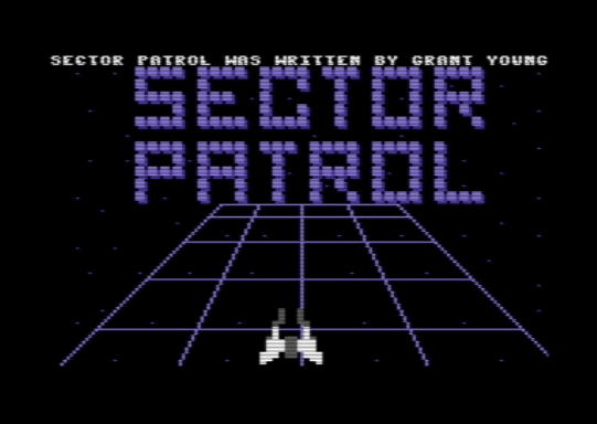 C64 game Sector Patrol
