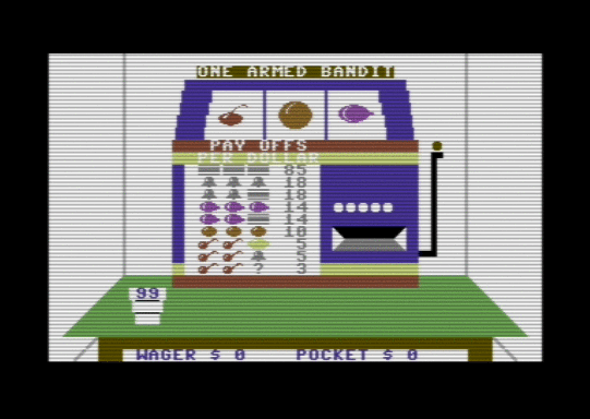 C64 game Slot Machine v.6