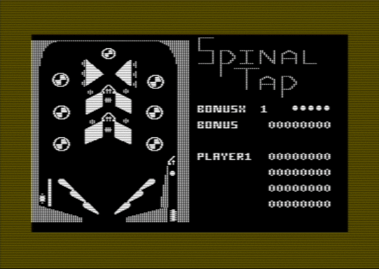 C64 game Spinal Tap [h ASS]