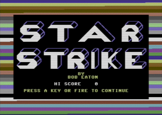 C64 game Star Strike