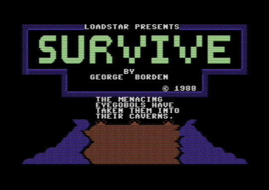 C64 game Überleben
