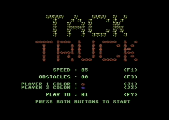 C64 game Tack Truck