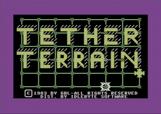 C64 game Tether-Gelände