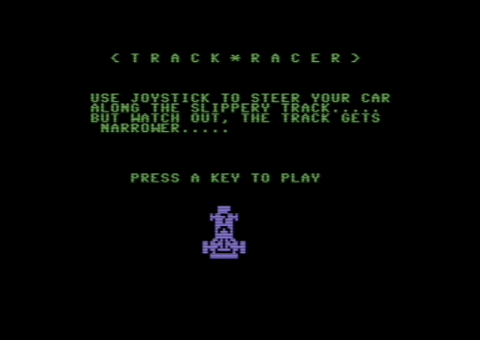 C64 game Track Racer