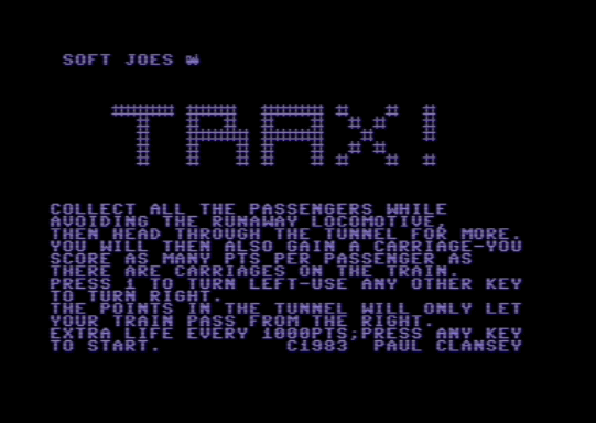 C64 game Trax!