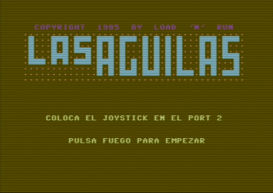 C64 game Geier Aguilas, Las [h Load 'n' Run]