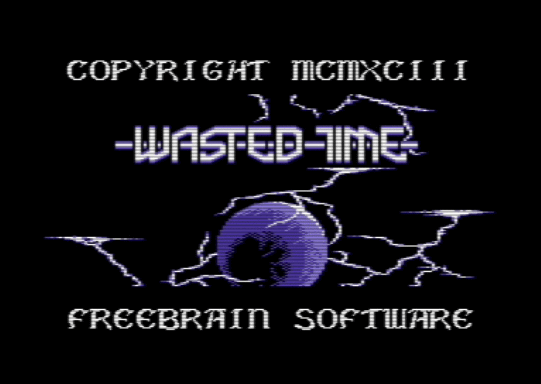 C64 game Wasted Time (1993)(Freebrain Software)(en hu)