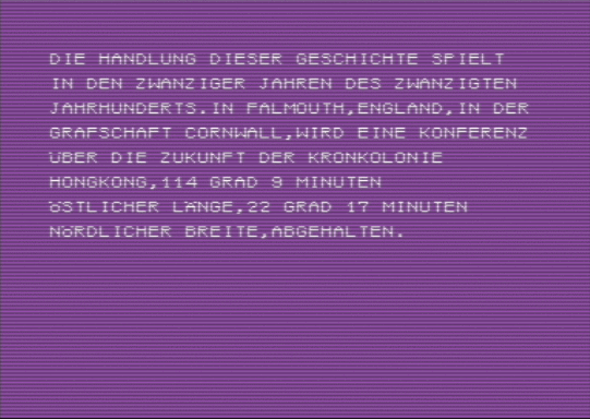 C64 game Wie im Eisen der Fuchs...