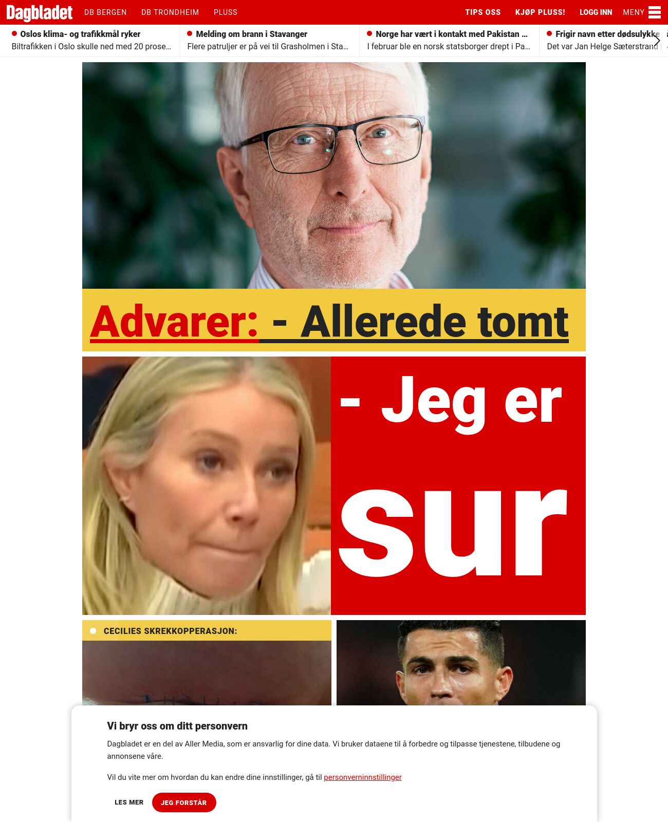 Dagbladet at 2023-03-23 02:46:27+01:00 local time