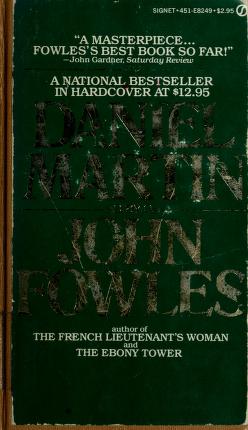 Cover of: Daniel Martin by John Fowles.