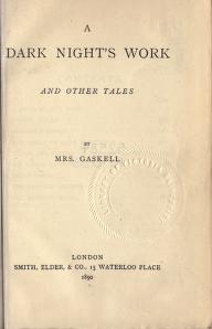 Cover of: A dark night's work by Elizabeth Cleghorn Gaskell