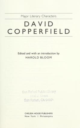 Cover of: David Copperfield by Edited and with an Introduction by Harold Bloom.