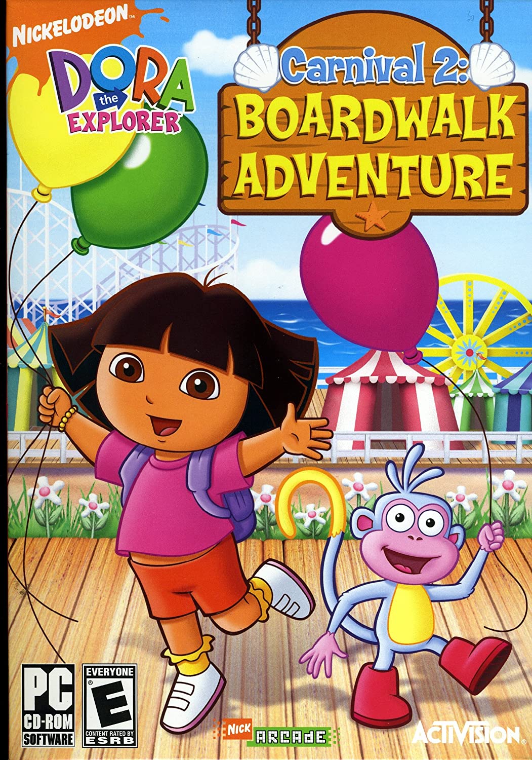Dora the Explorer Carnival 2: Boardwalk Adventure (2007) : Activision, Nick  Arcade & Nick Jr : Free Download, Borrow, and Streaming : Internet Archive