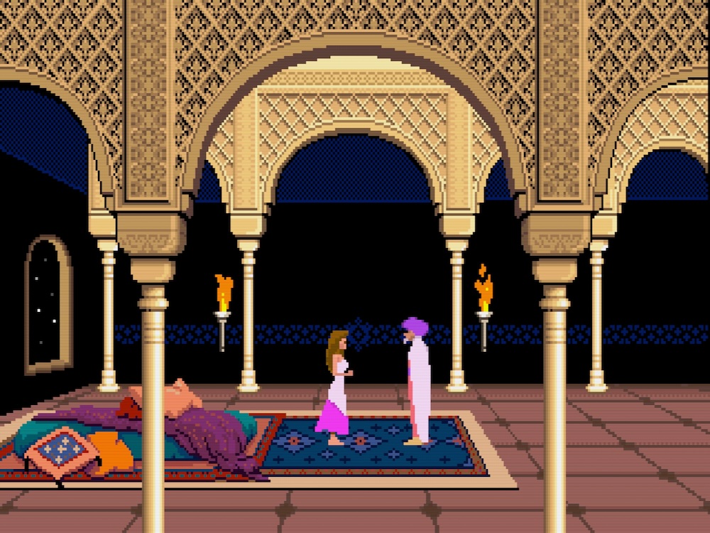 Prince of Persia -- Scene from the intro sequence