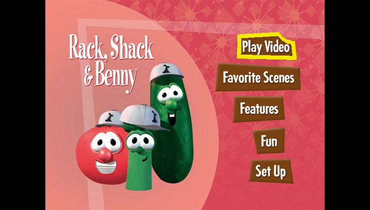 DVD Menu Walkthroughs: Veggietales - Rack, Shack, and Benny.