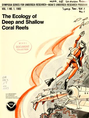 Cover of: The ecology of deep and shallow coral reefs by Workshop on Coral Reef Ecology (1983 Philadelphia, Pa.)