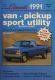 Cover of: Edmund's 1991 Van, Pickup, Sports Utiliy Buyer's Guide February-May