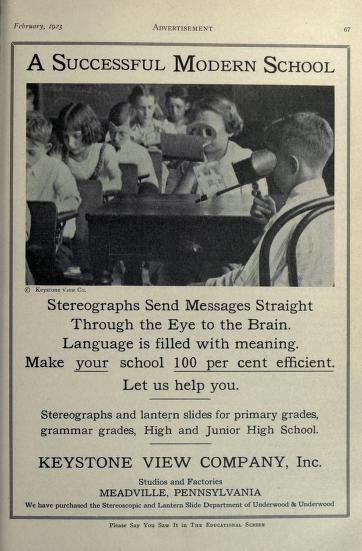 Thumbnail image of a page from The educational screen