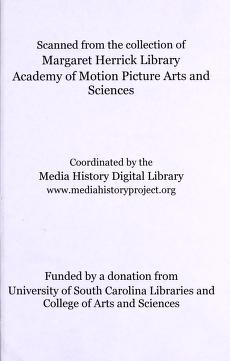 Thumbnail image of a page from Educational Talking UFA Motion Pictures
