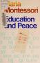 Cover of: Education and Peace