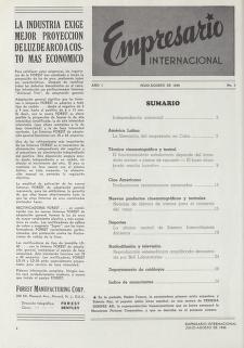 Thumbnail image of a page from Empresario Internacional 