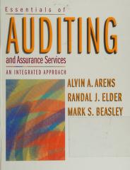 Cover of: Essentials of Auditing and Assurance Services by Alvin A. Arens