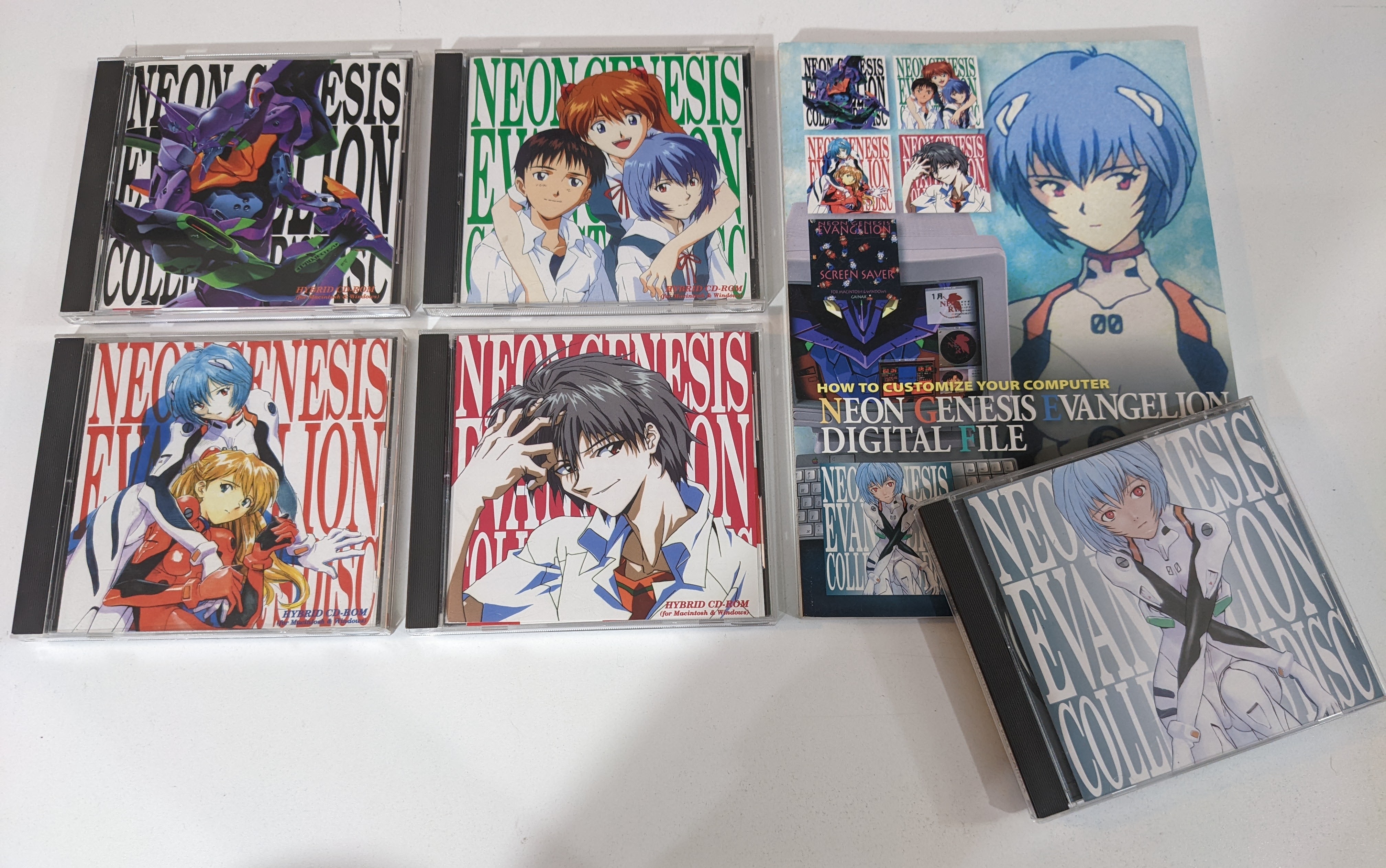 NEON GENESIS EVANGELION COLLECTOR DISCS Vol. 1-5 Gainax Free Download,  Borrow, and Streaming Internet Archive