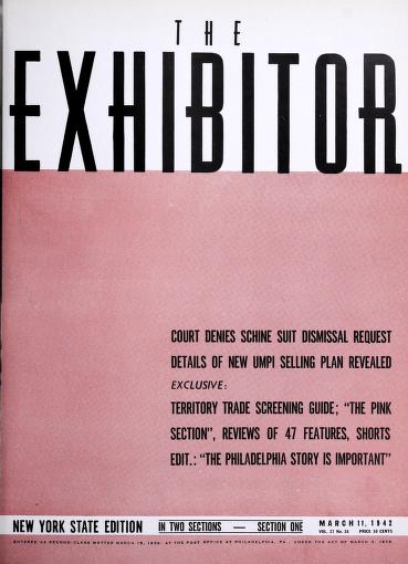 Thumbnail image of a page from The Exhibitor