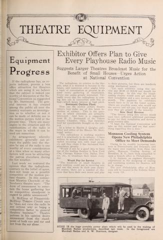 Thumbnail image of a page from Exhibitors Herald