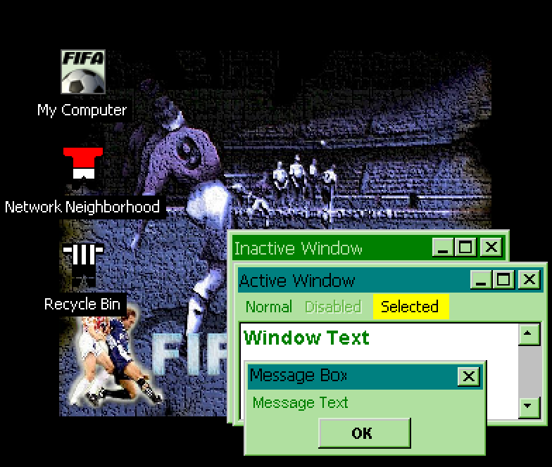 FIFA World Cup 2000 (game) and screensaver : themeworld : Free