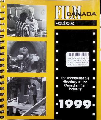 Thumbnail image of a page from Film Canada Yearbook