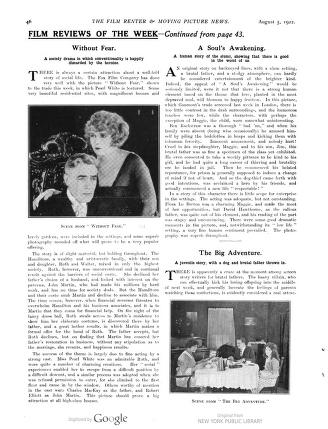 Thumbnail image of a page from The Film Renter and Moving Picture News