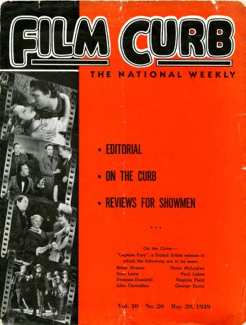 Thumbnail image of a page from Film Curb