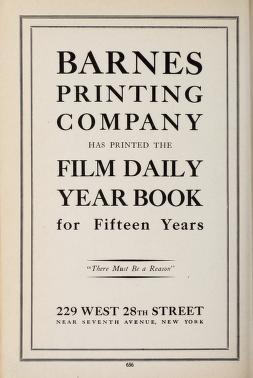 Thumbnail image of a page from The film daily year book of motion pictures
