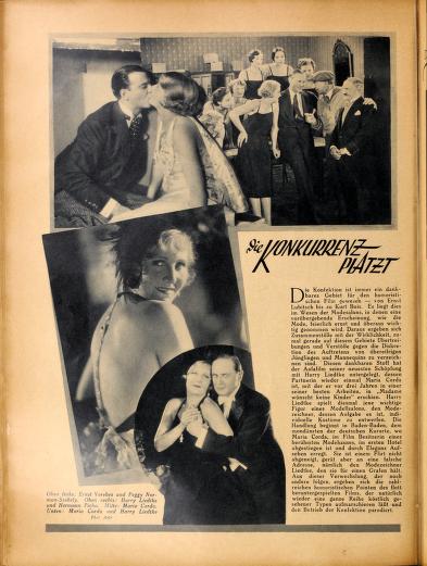 Thumbnail image of a page from Film-Magazin Vereinigt Mit Filmwelt