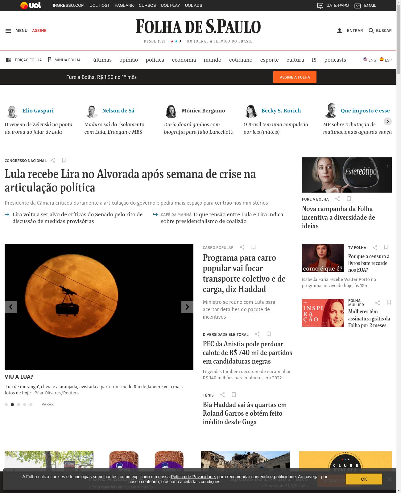 Folha de S.Paulo at 2023-06-05 10:45:03-03:00 local time