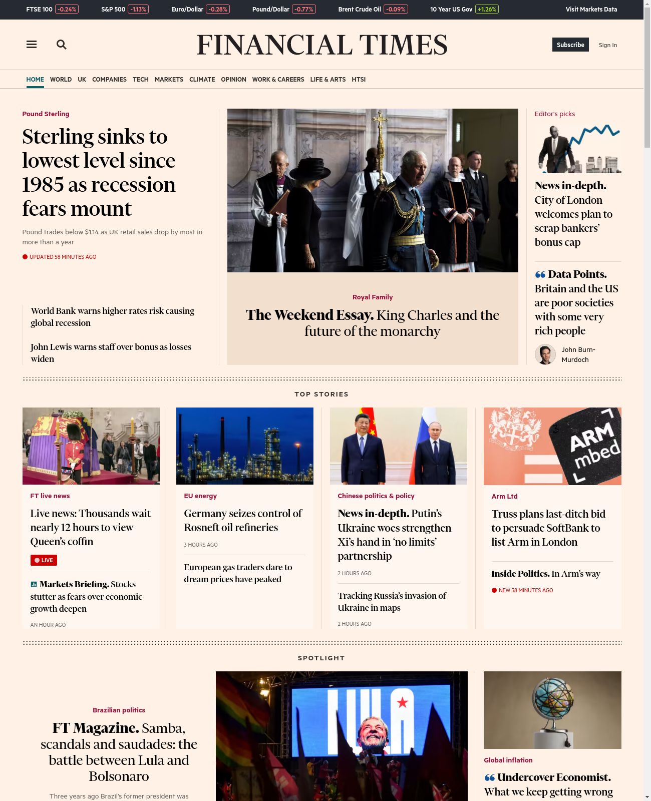 Financial Times at 2022-09-16 10:16:38+01:00 local time