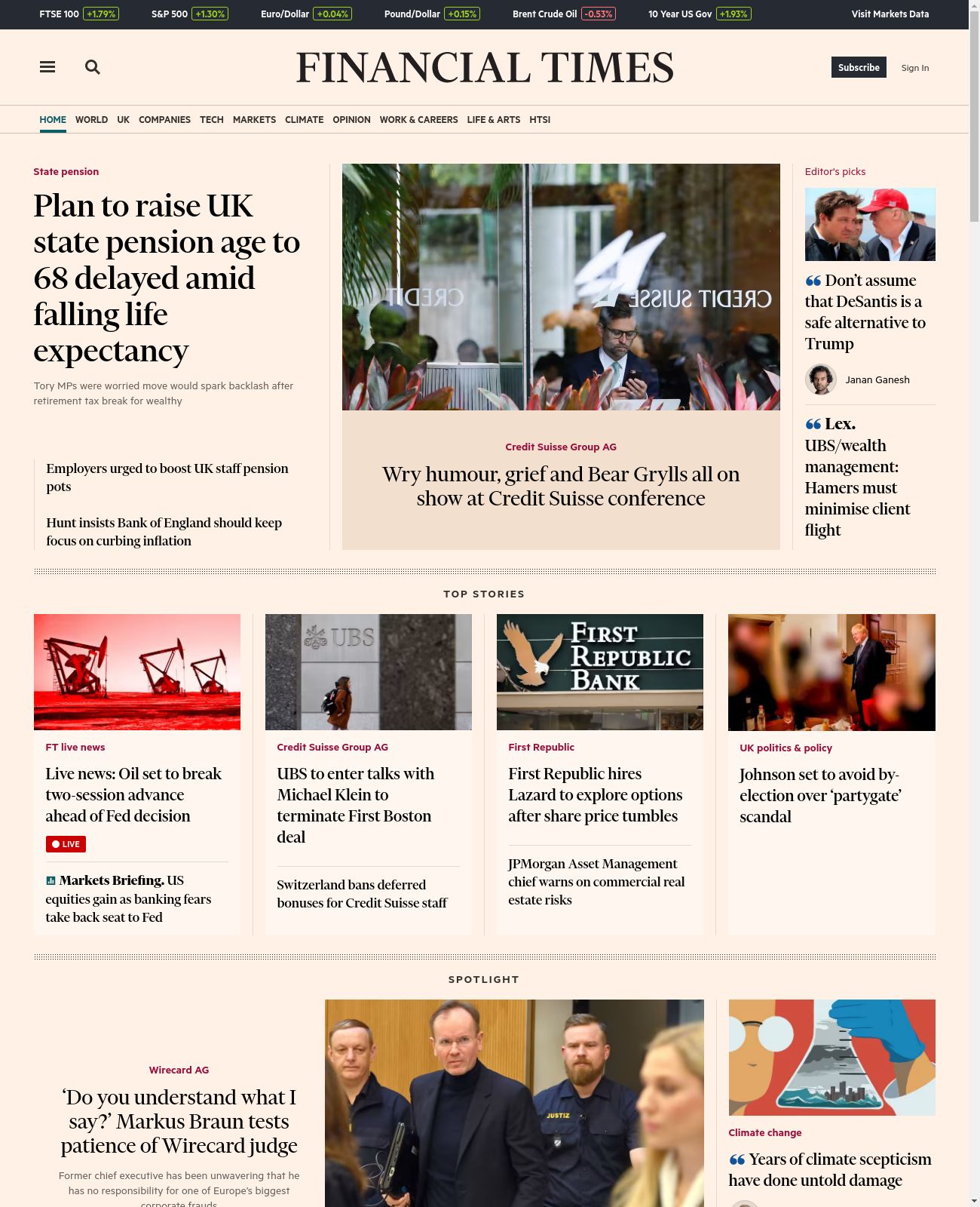 Financial Times at 2023-03-22 04:29:45+00:00 local time