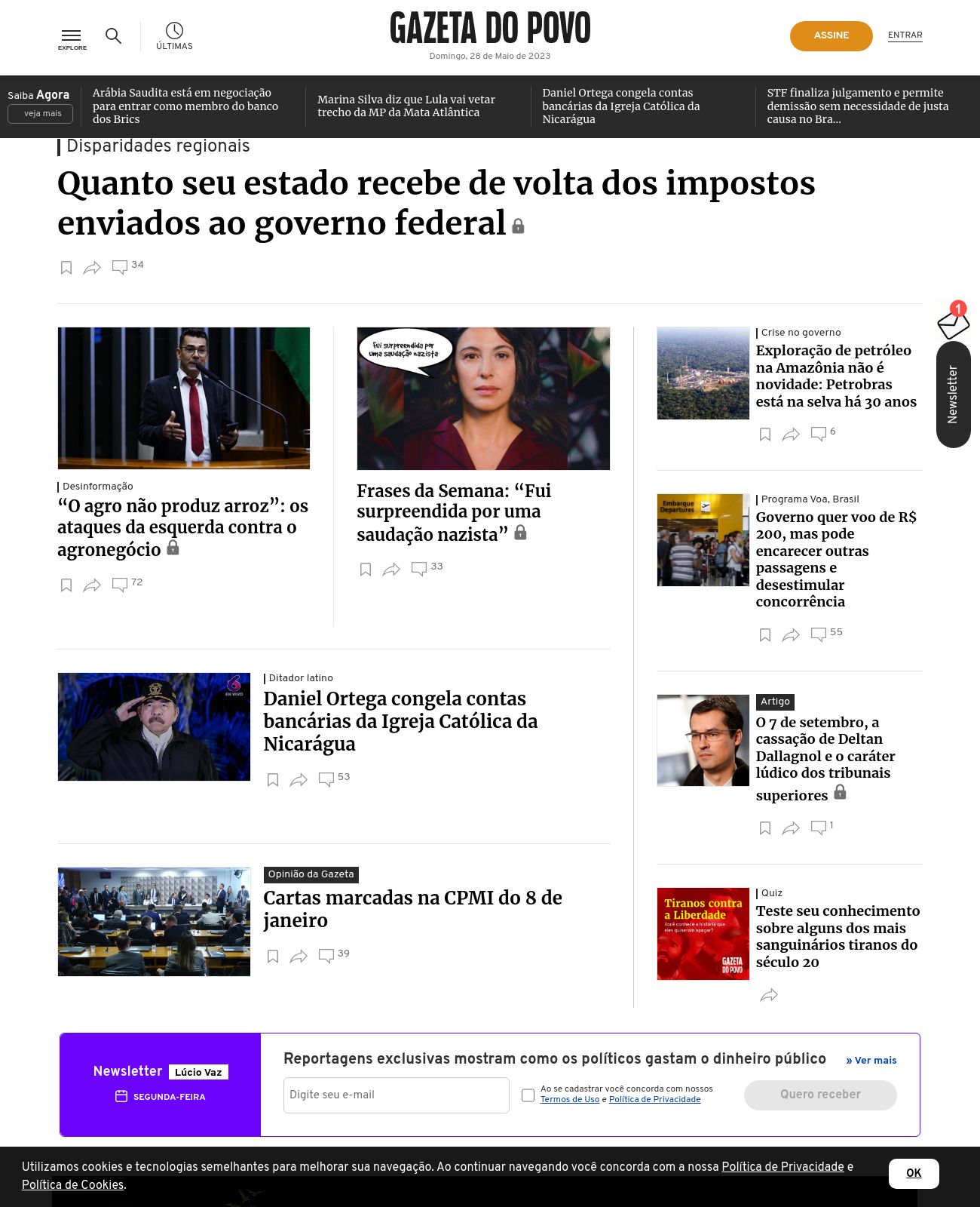 Gazeta do Povo at 2023-05-28 11:04:29-03:00 local time