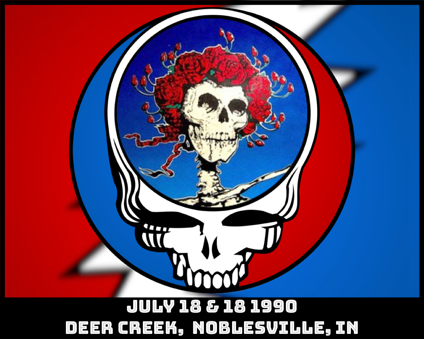 Grateful Dead Live at Deer Creek Music Center on 1990-07-18 : Free 