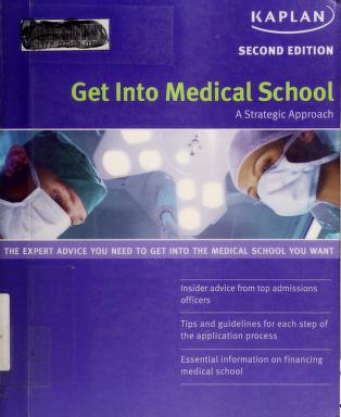 Cover of: Get into medical school by Maria Lofftus
